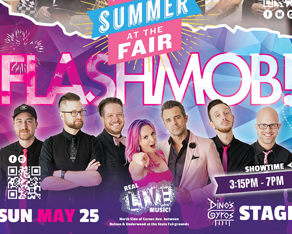 Video: FlashMob to be part of State Fair Kickoff to Summer